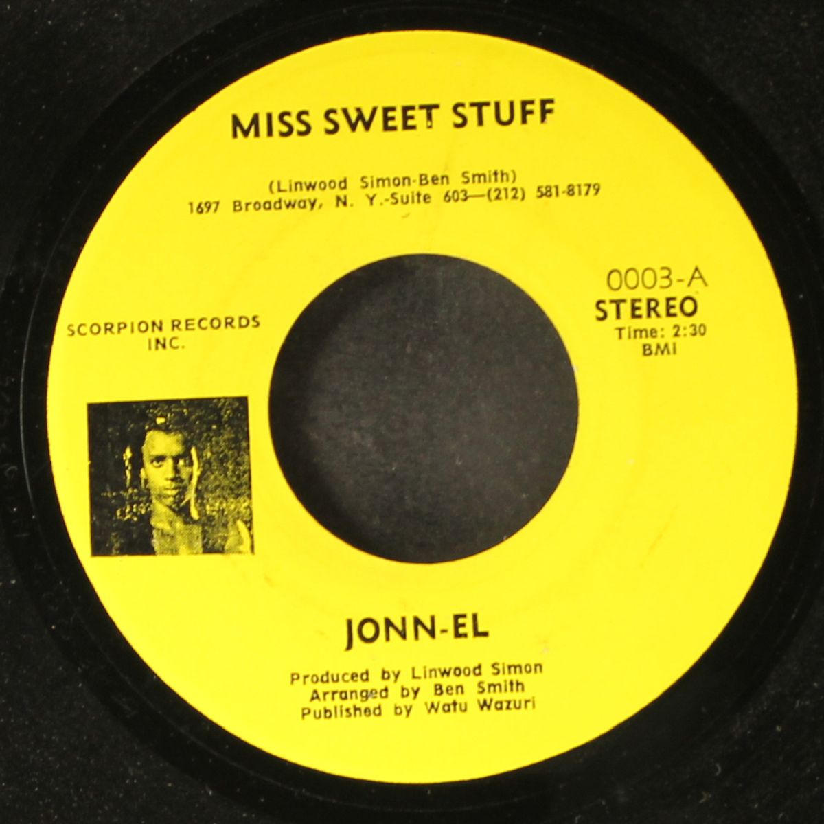 miss sweet stuff / you took me off and it was boss by JONN-EL