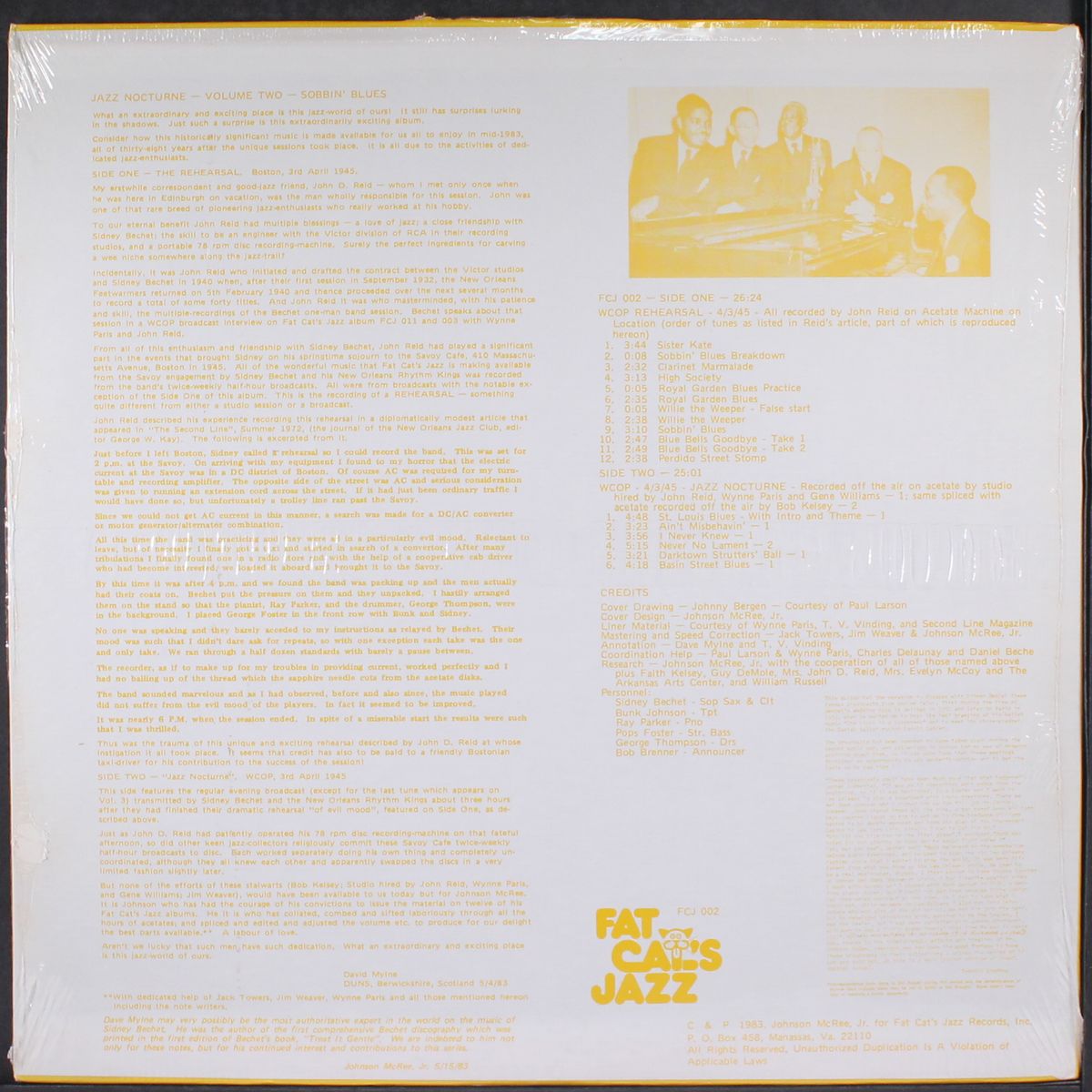 jazz nocturne, vol. 2 by SIDNEY BECHET