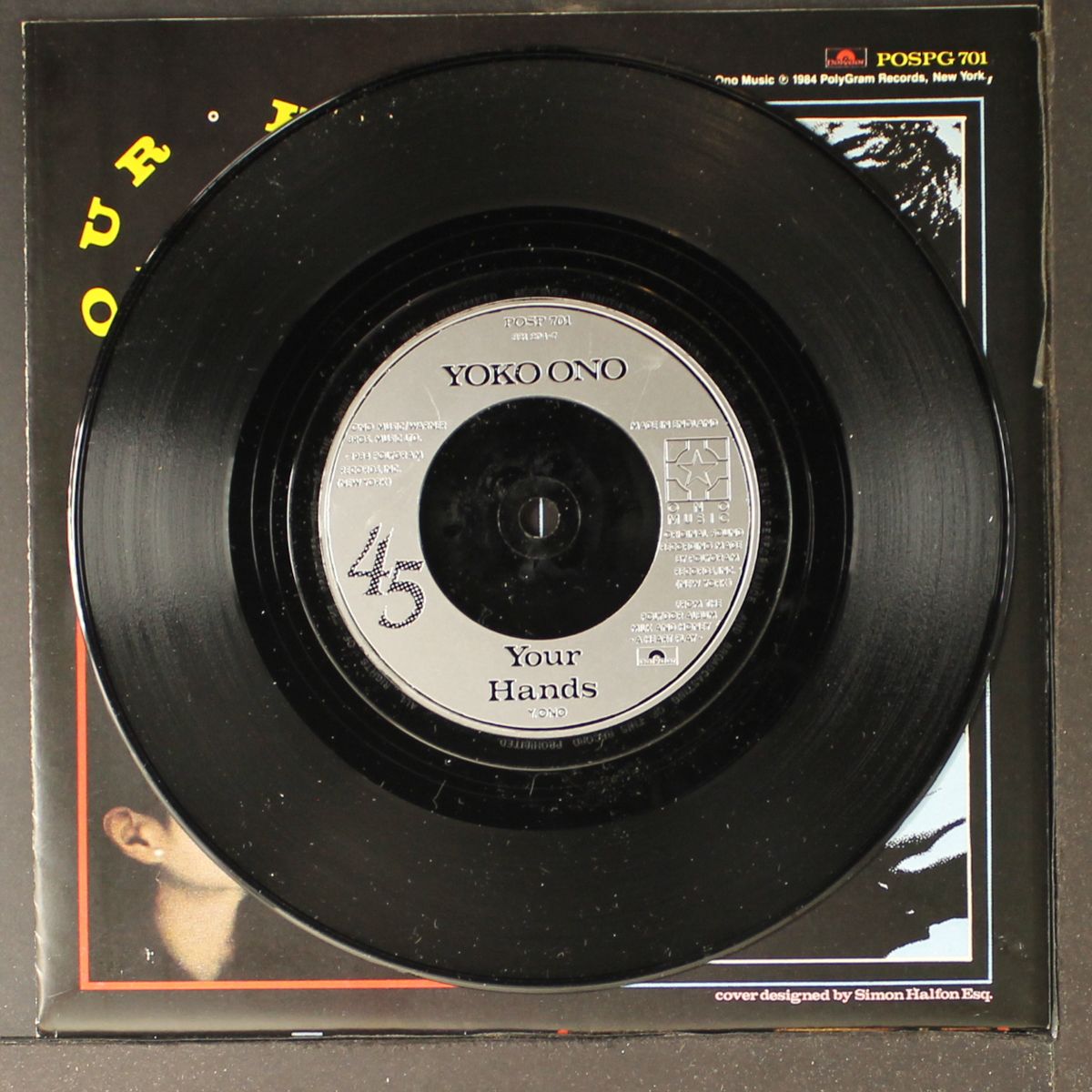 borrowed time / your hands by JOHN LENNON / YOKO ONO