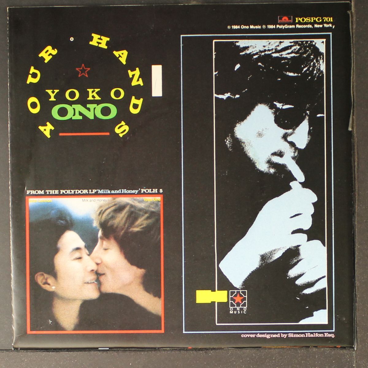 borrowed time / your hands by JOHN LENNON / YOKO ONO