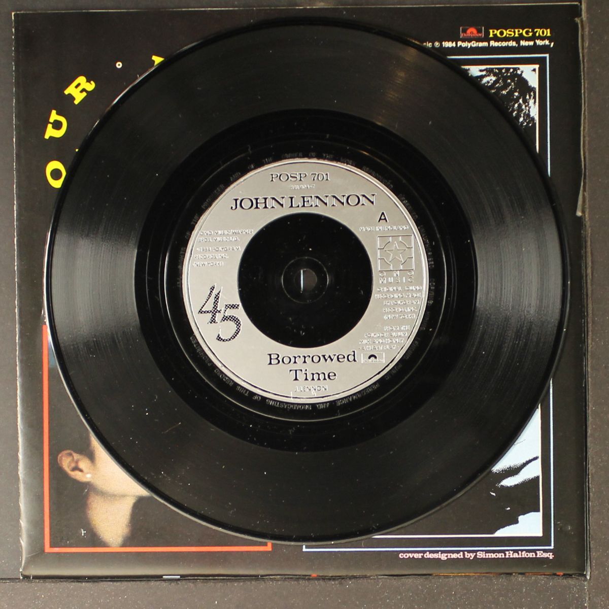 borrowed time / your hands by JOHN LENNON / YOKO ONO
