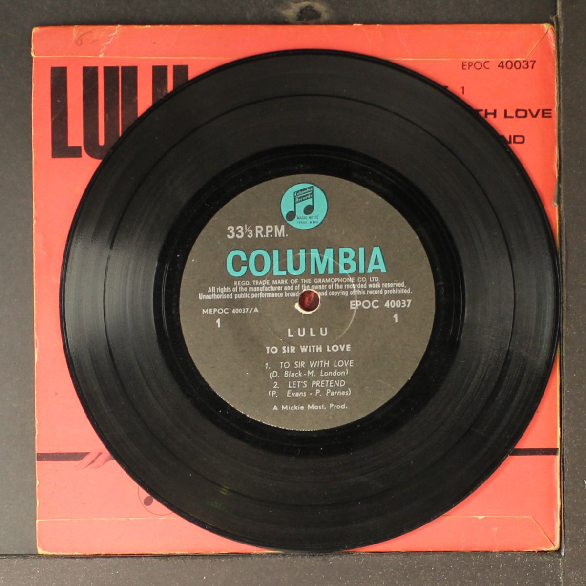 to sir with love by LULU
