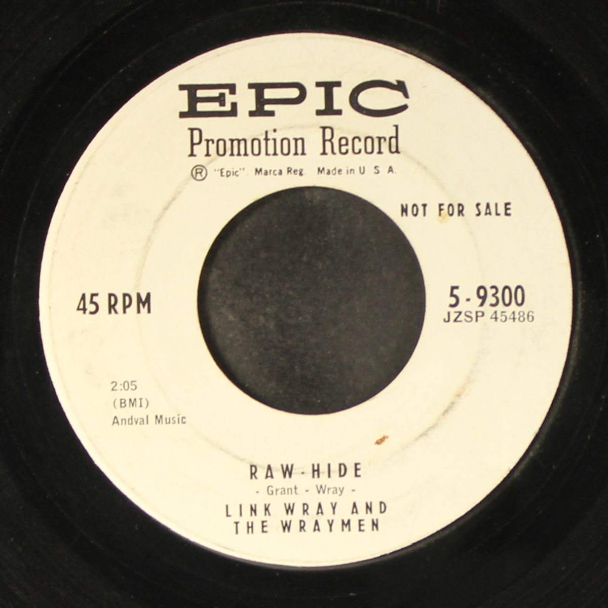 raw hide / dixie doodle by LINK WRAY & WRAYMEN