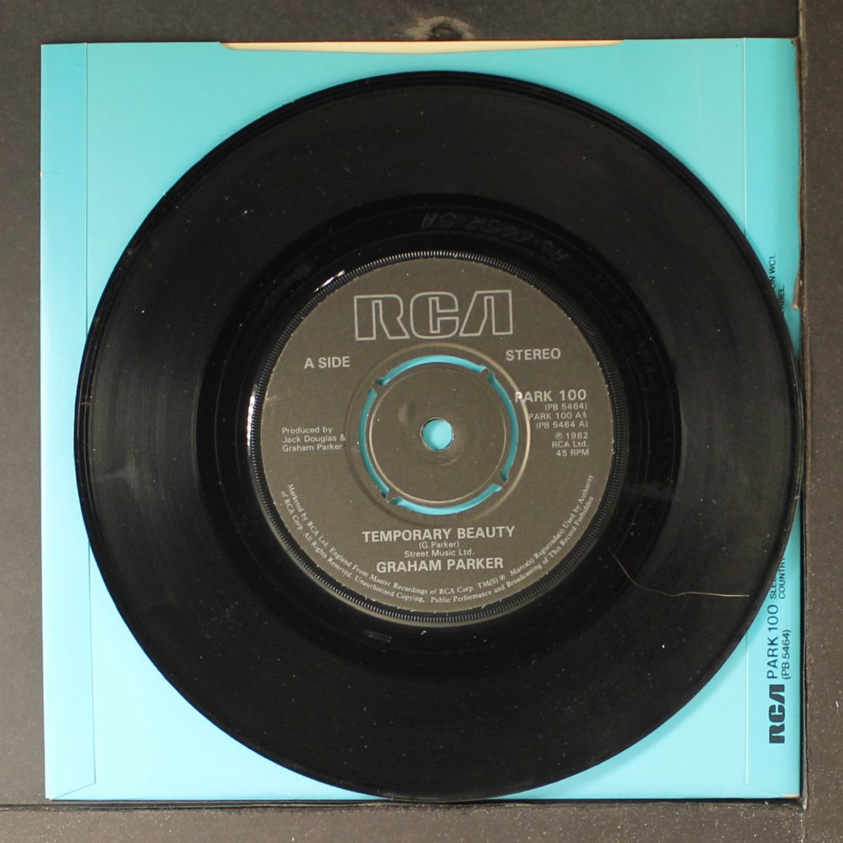 temporary beauty / no more excuses (version) by GRAHAM PARKER