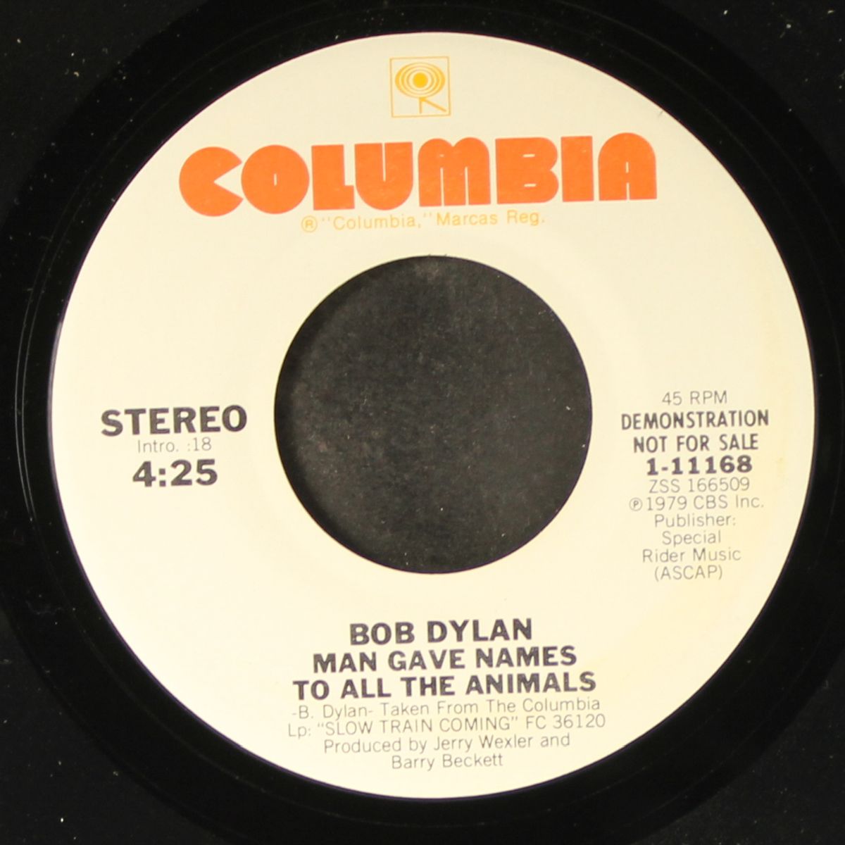 man gave names to all the animals / same by BOB DYLAN