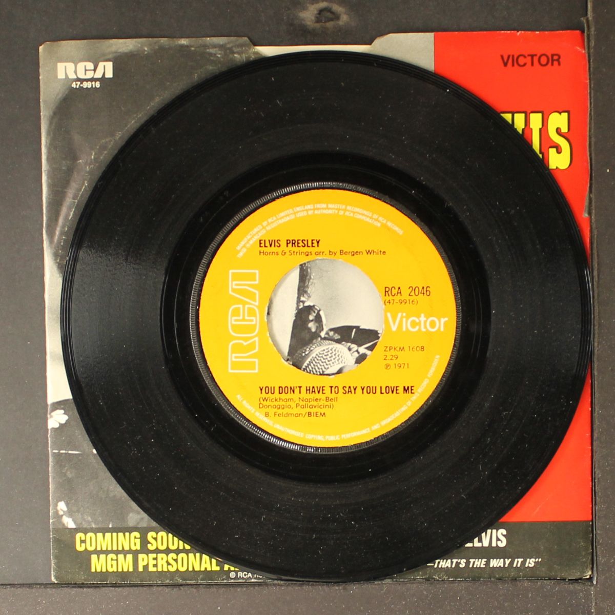 you don't have to say you love me by ELVIS PRESLEY