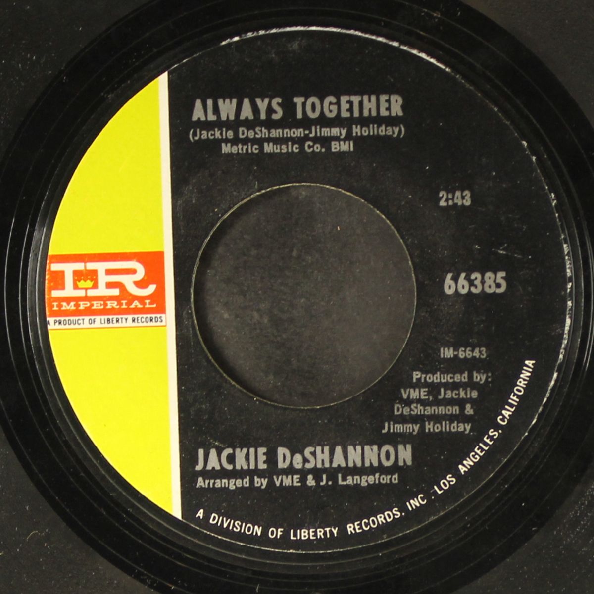 put a little love in your heart / always together by JACKIE DE SHANNON