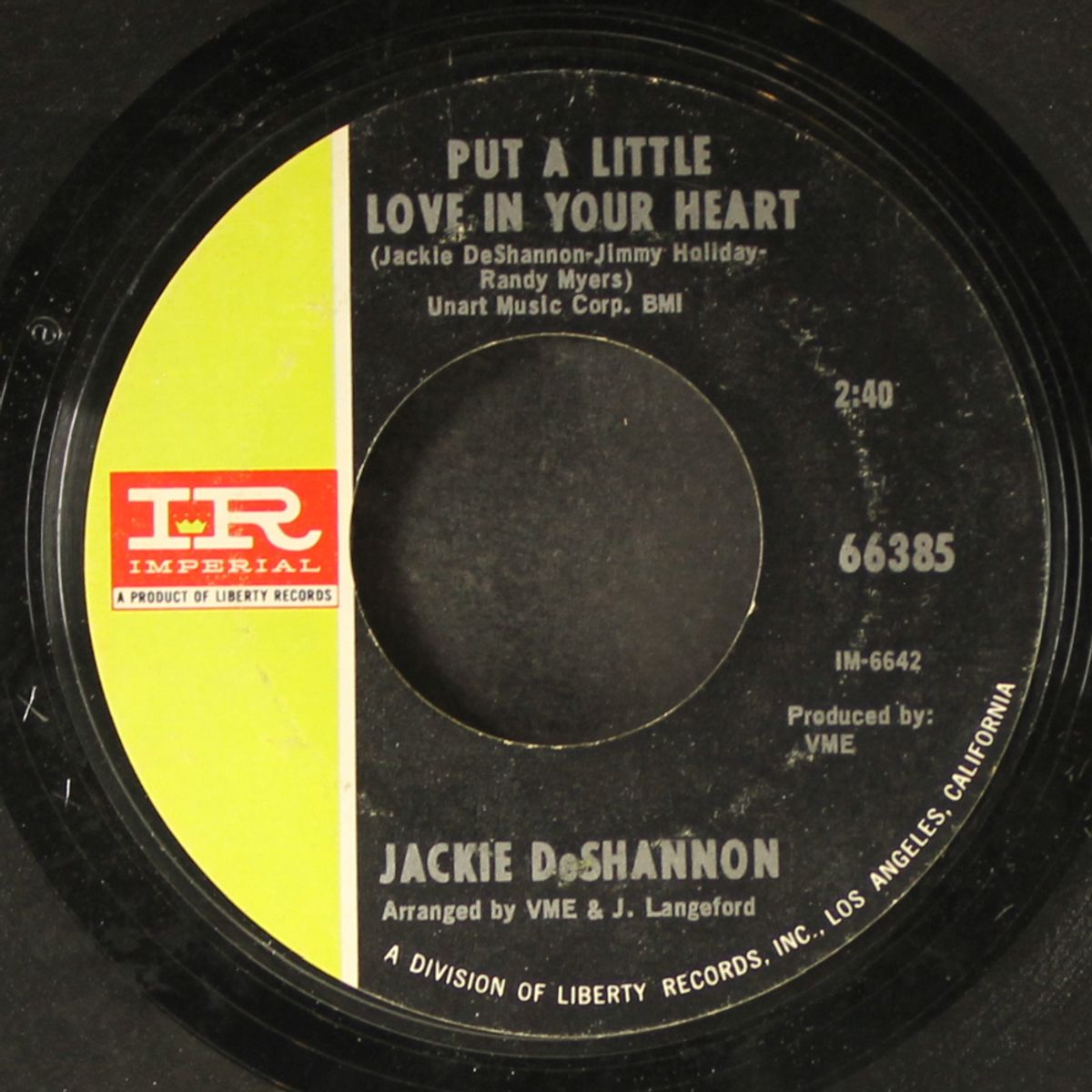 put a little love in your heart / always together by JACKIE DE SHANNON