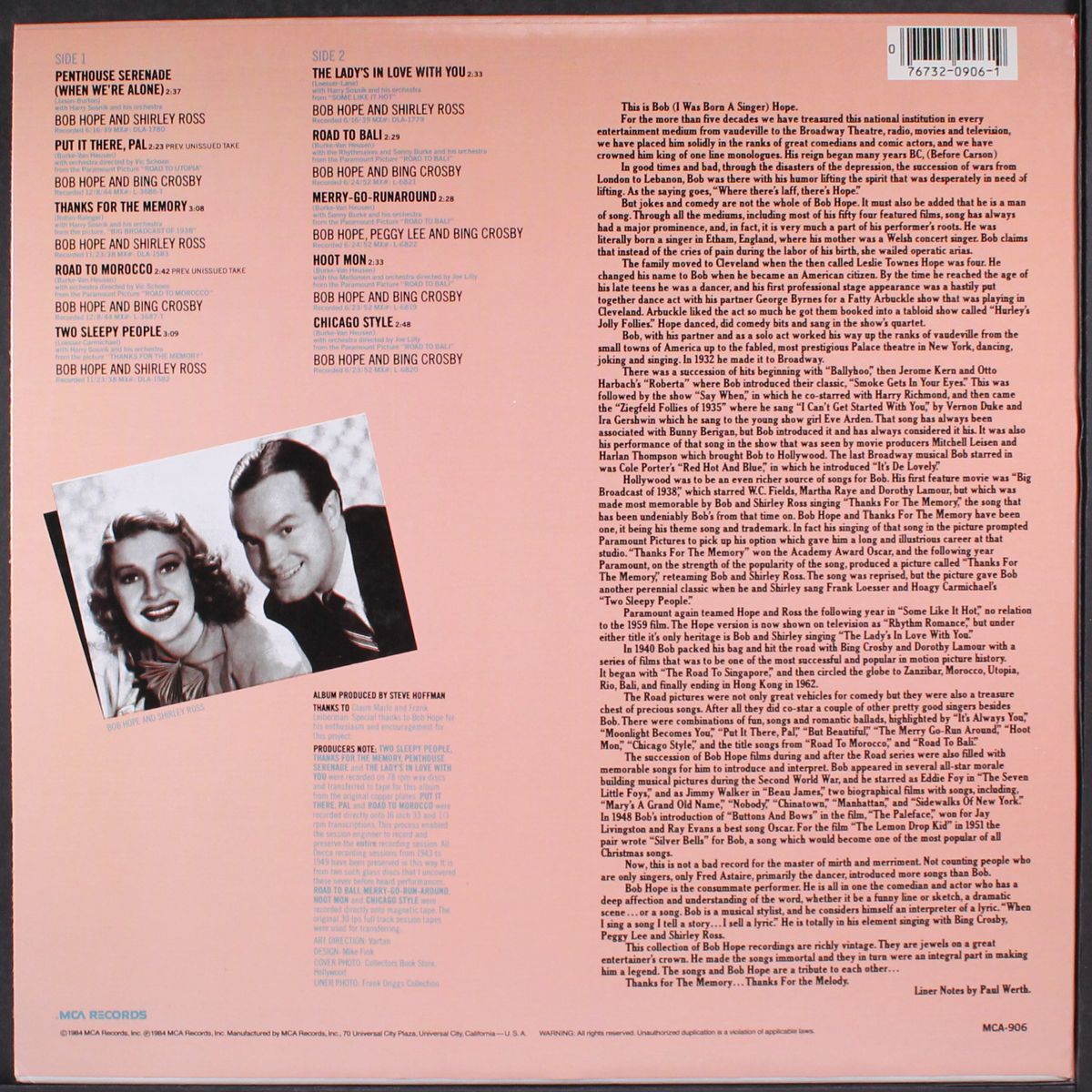 in hollywood by BOB HOPE