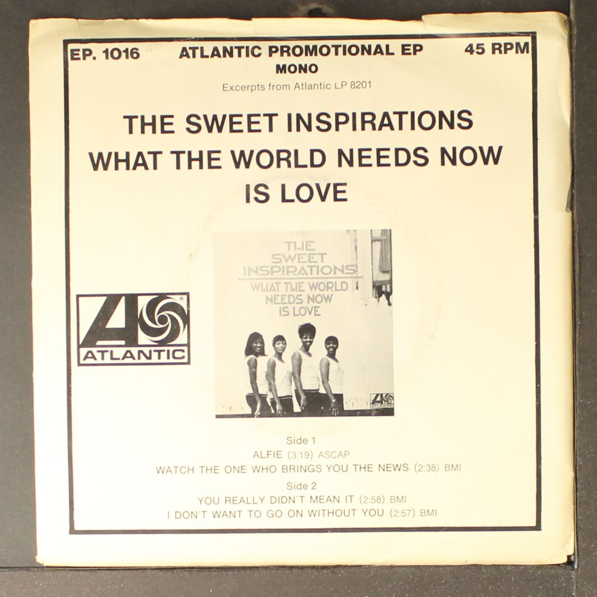 what the world needs now excerpts by SWEET INSPIRATIONS