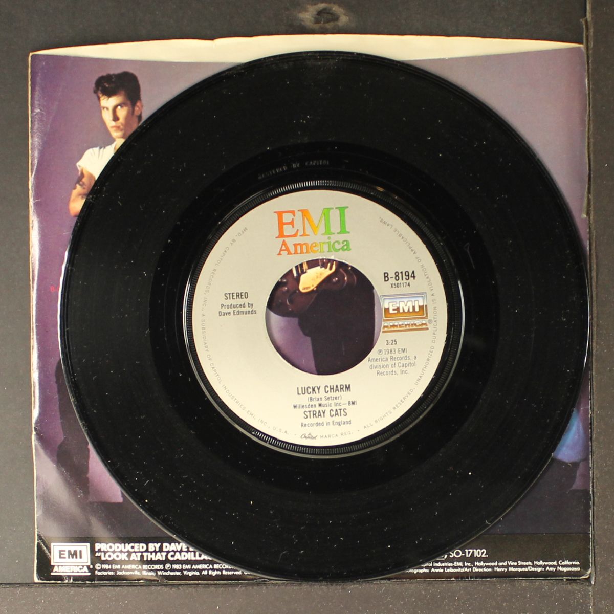 look at that cadillac / lucky charm by STRAY CATS