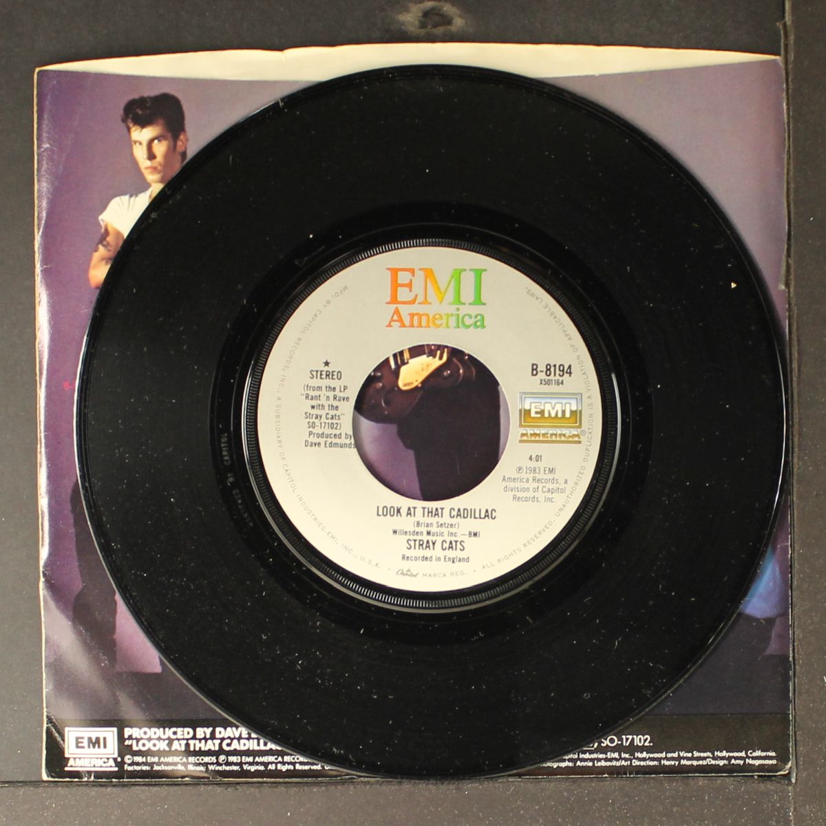 look at that cadillac / lucky charm by STRAY CATS