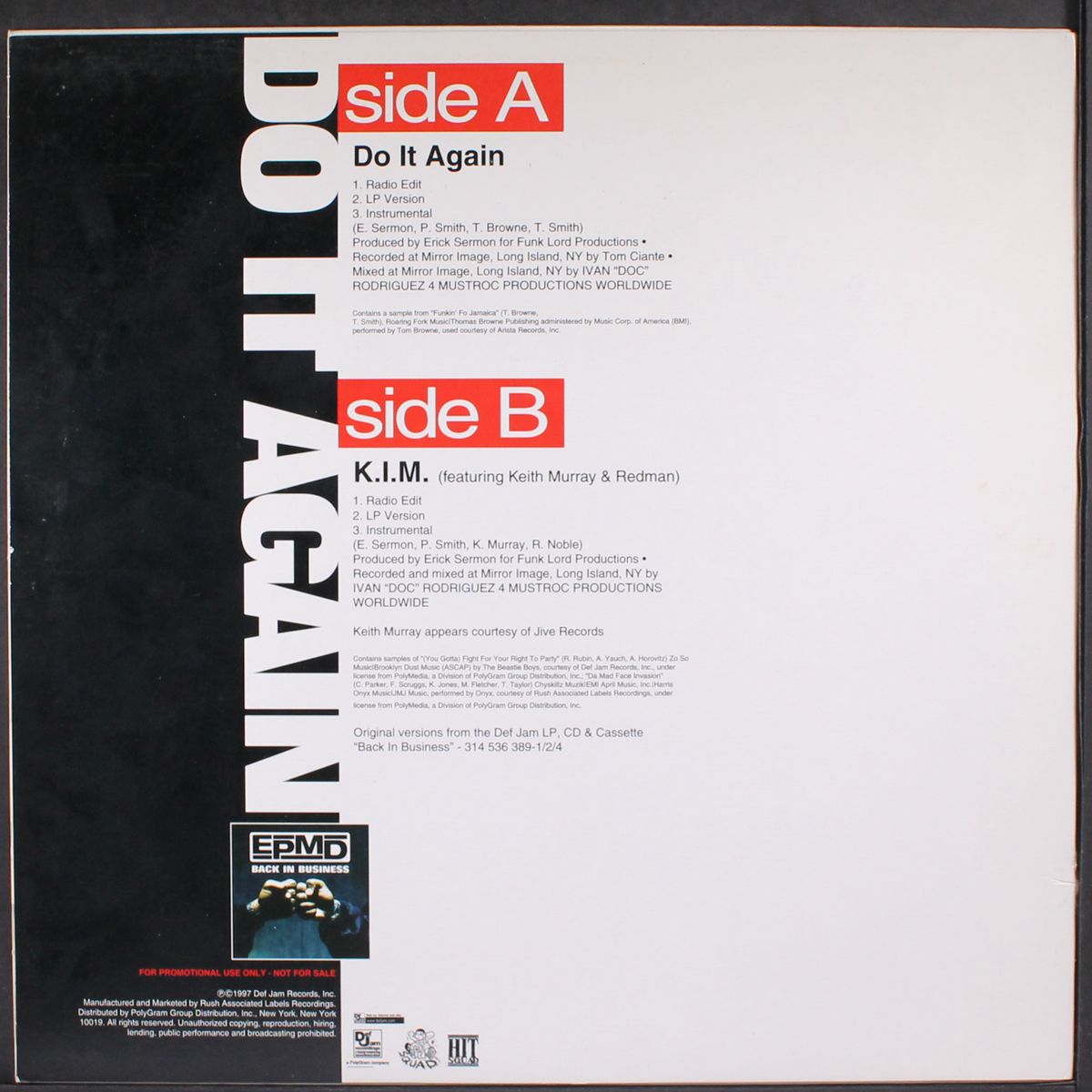 do it again / instro by EPMD