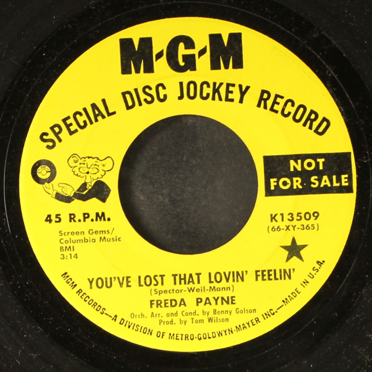 sad sad september / you've lost that lovin' feelin' by FREDA PAYNE