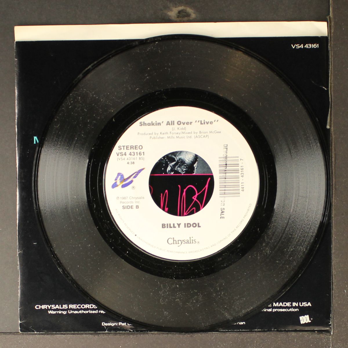 mony mony "live" / shakin' all over "live" by BILLY IDOL