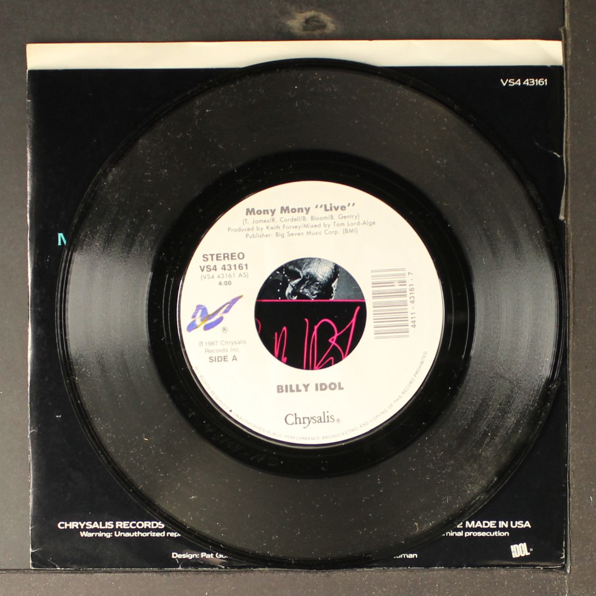 mony mony "live" / shakin' all over "live" by BILLY IDOL