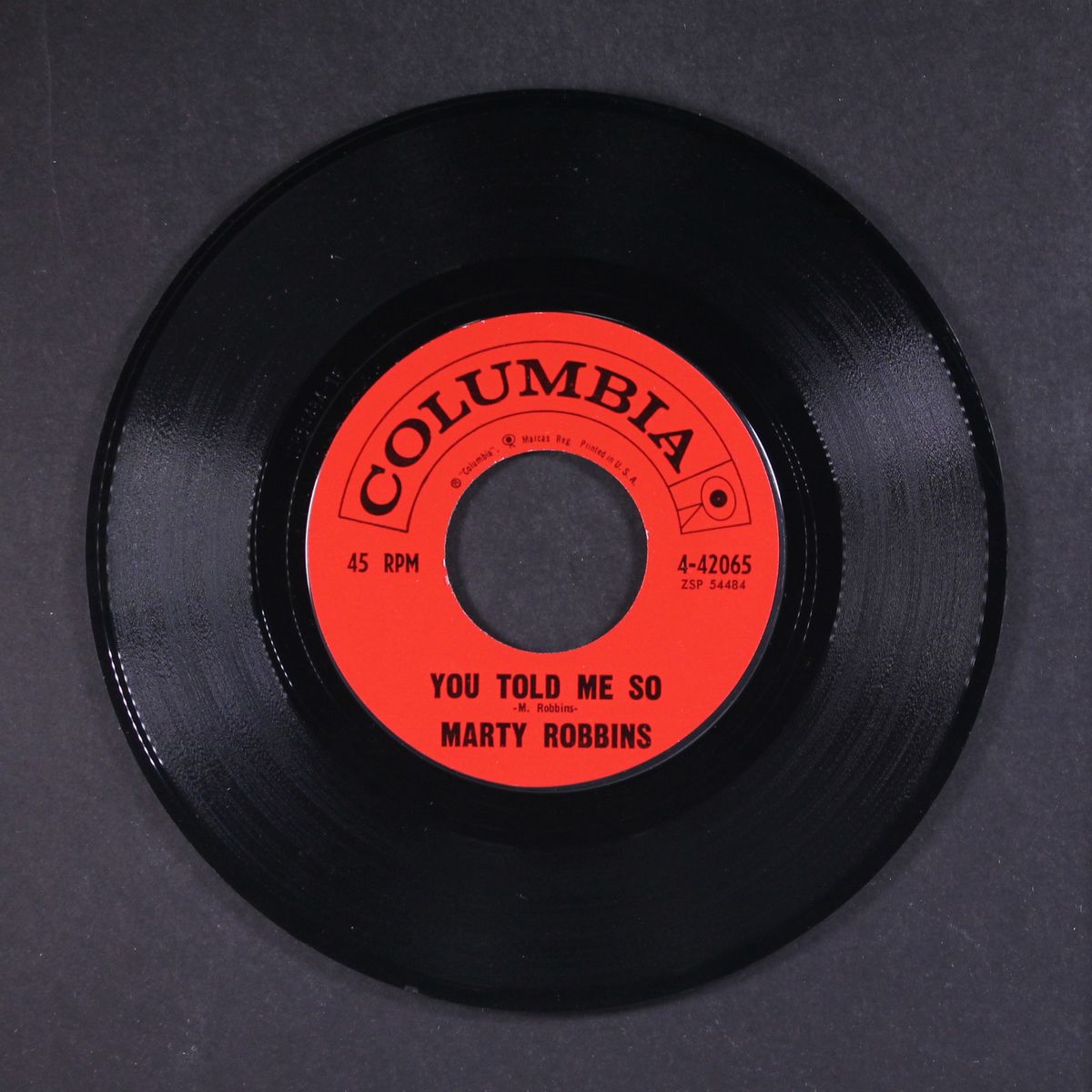 it's your world / you told me so by MARTY ROBBINS
