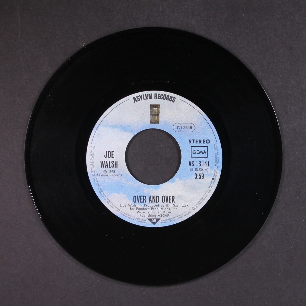 over and over / at the station by JOE WALSH