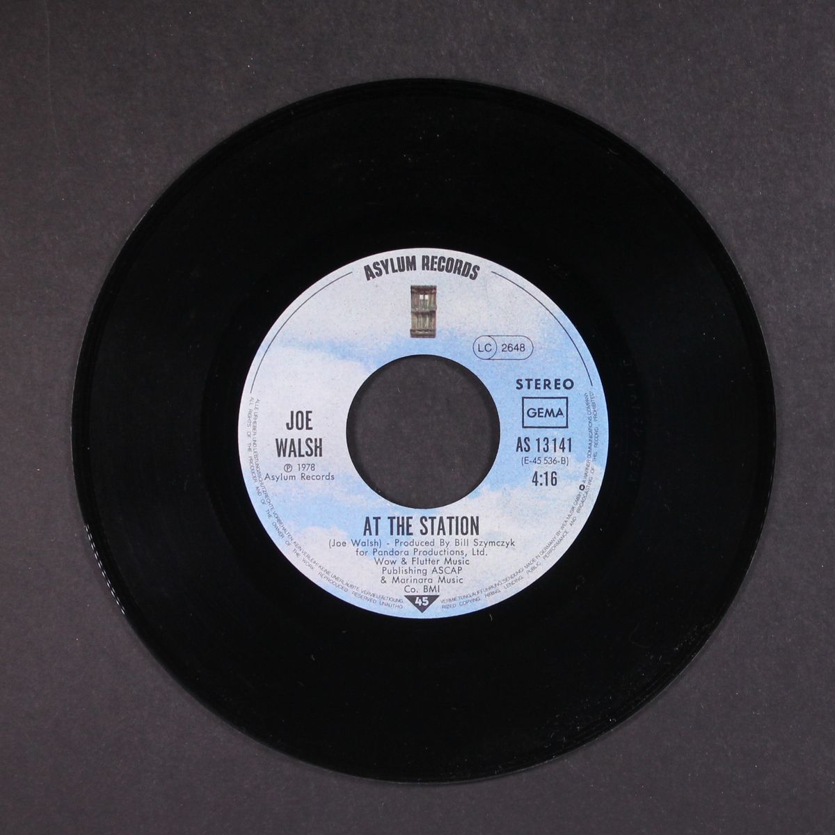 over and over / at the station by JOE WALSH
