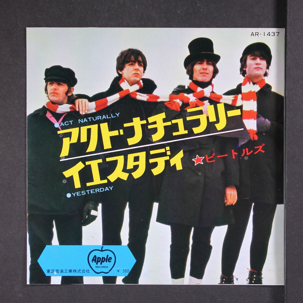 yesterday / act naturally by BEATLES