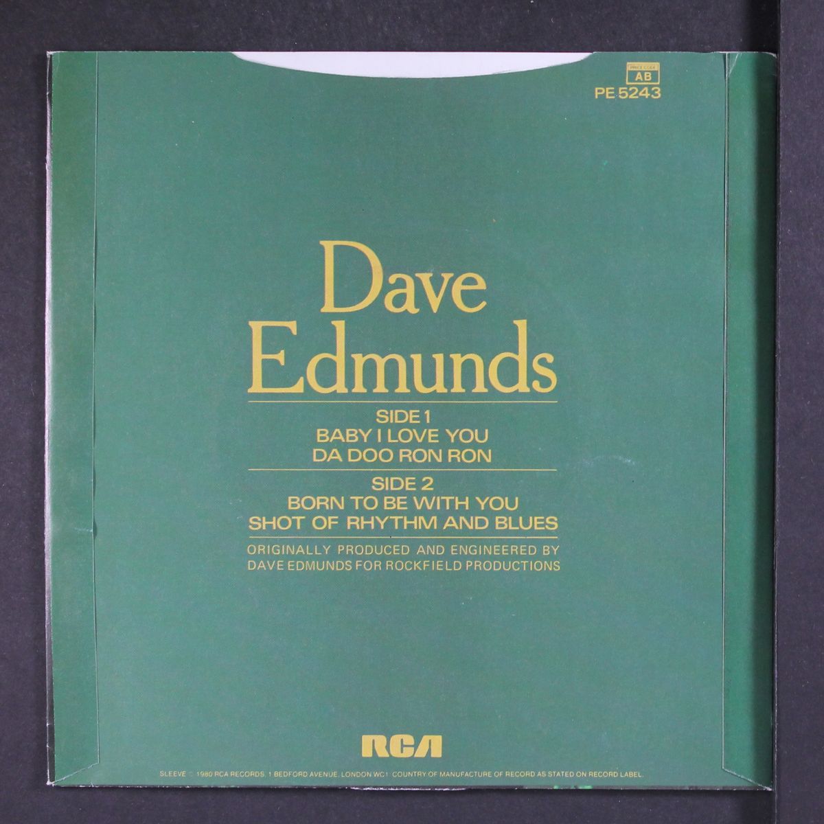 baby i love you +3 by DAVE EDMUNDS