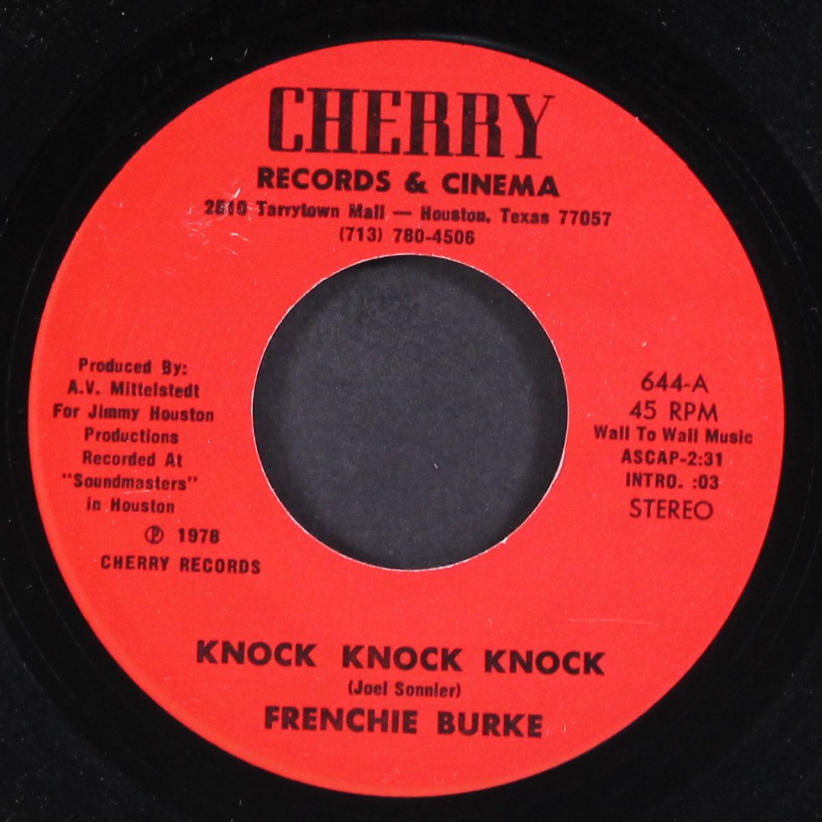 knock knock knock / hey hey baby by FRENCHIE BURKE