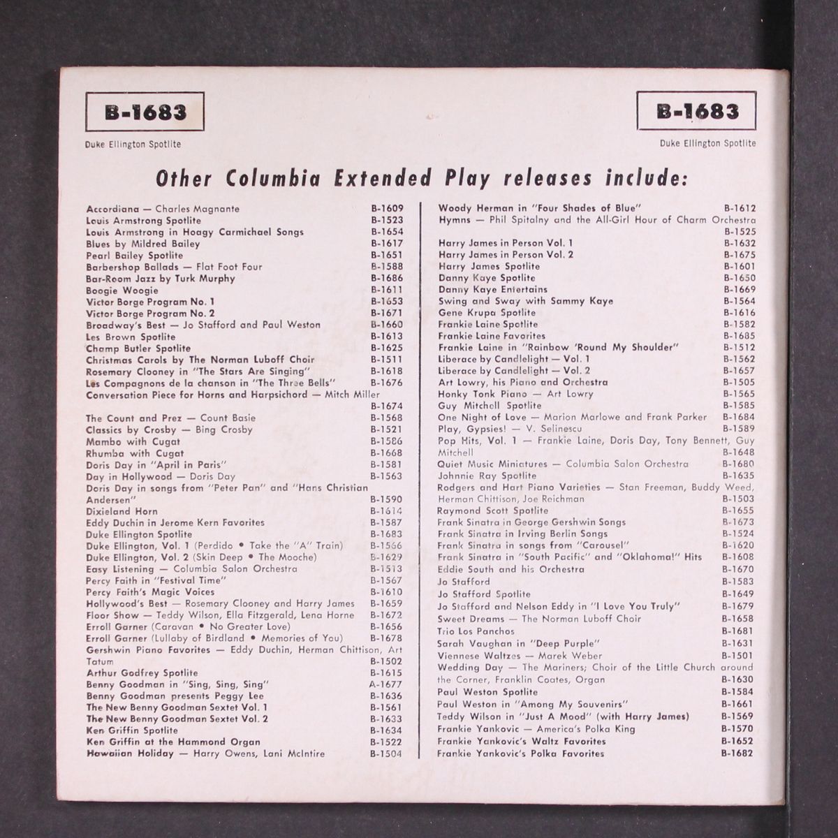 spotlite by DUKE ELLINGTON