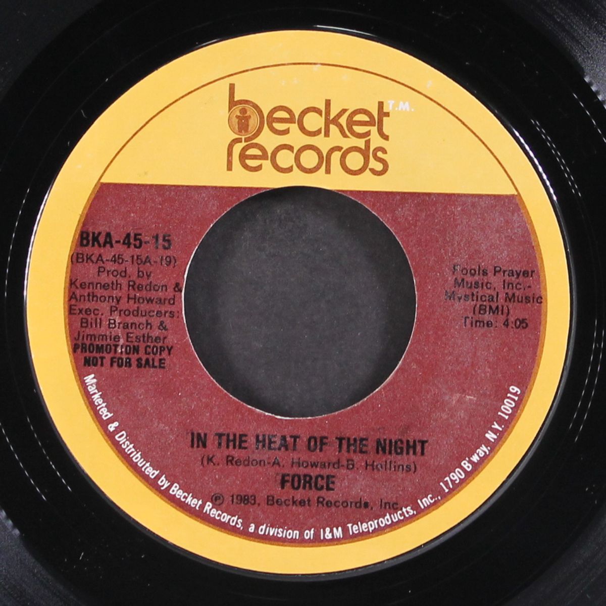 in the heat of the night / same by FORCE
