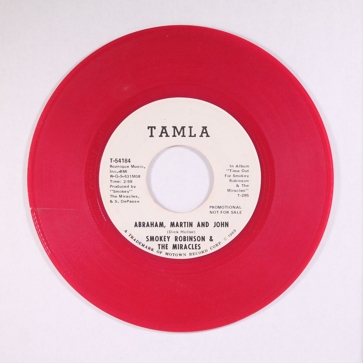 abraham, martin and john by SMOKEY ROBINSON & MIRACLES