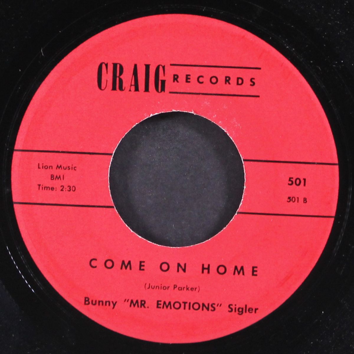 i won't cry / come on home by BUNNY SIGLER