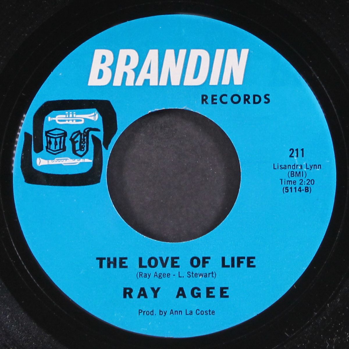 love is a cold shot / the love of life by RAY AGEE