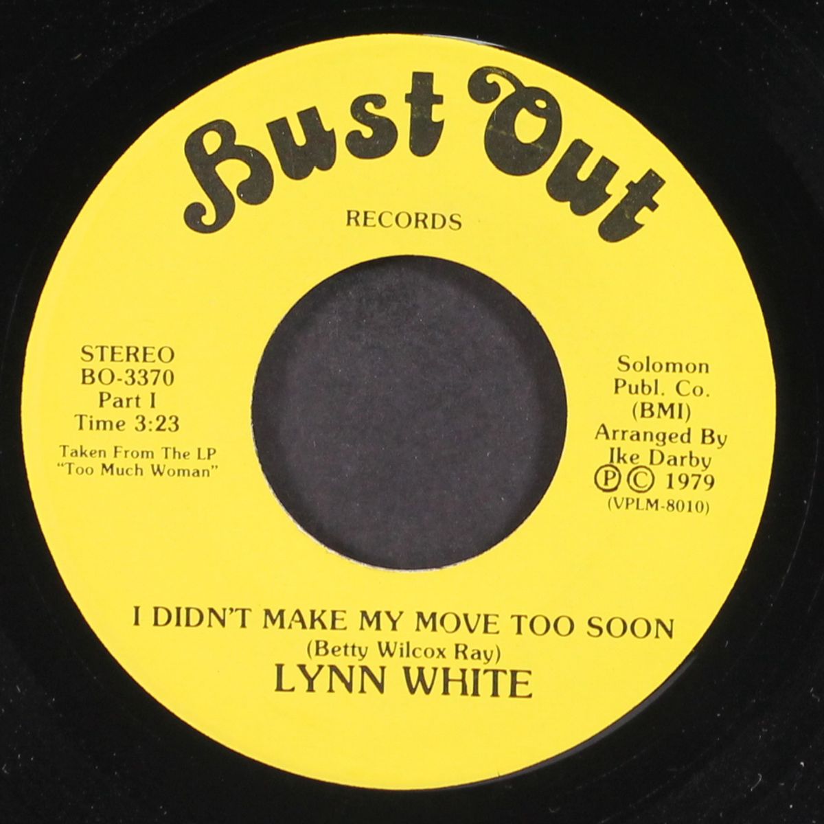 i didn't make my move too soon / part 2 by LYNN WHITE