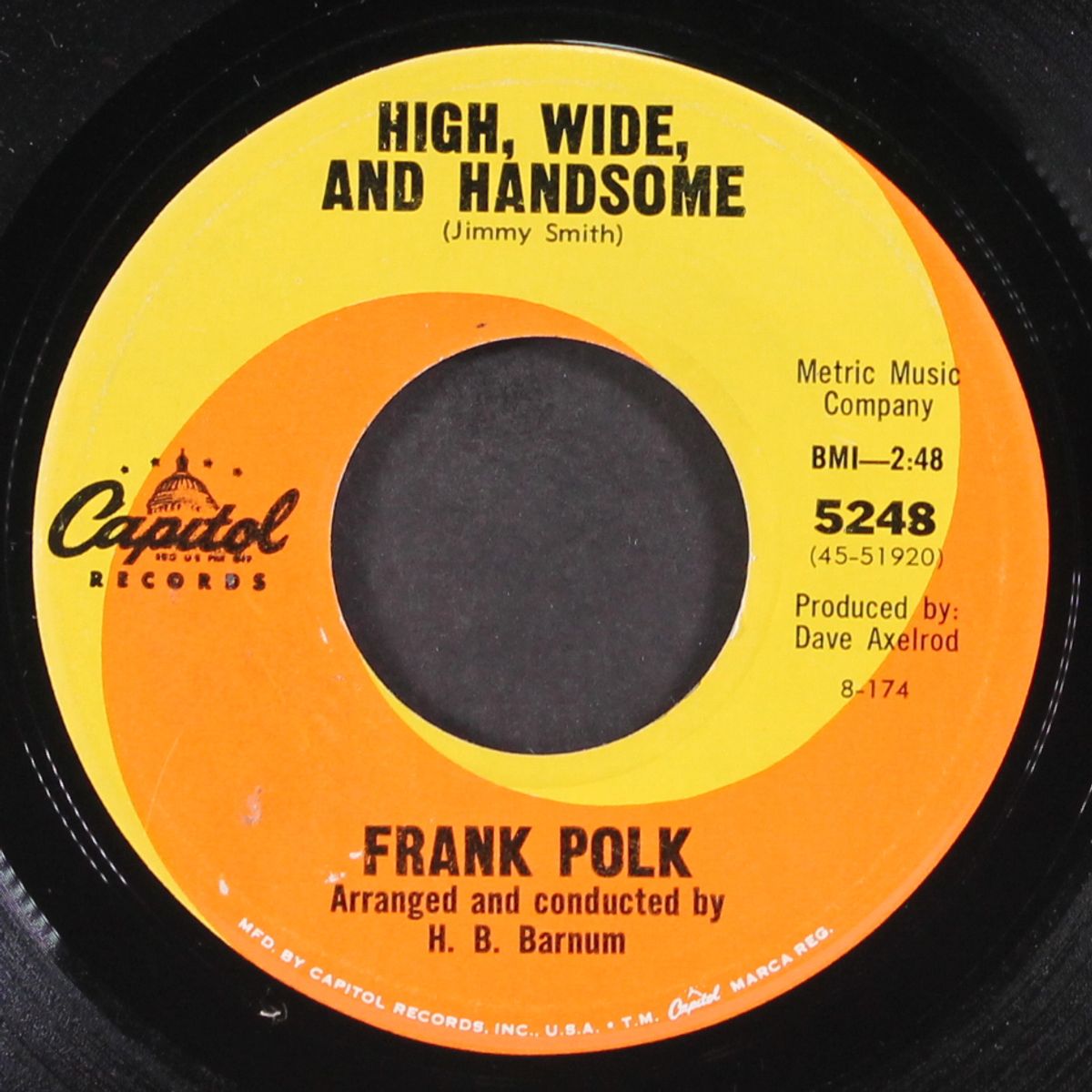 high, wide, and handsome / true love by FRANK POLK