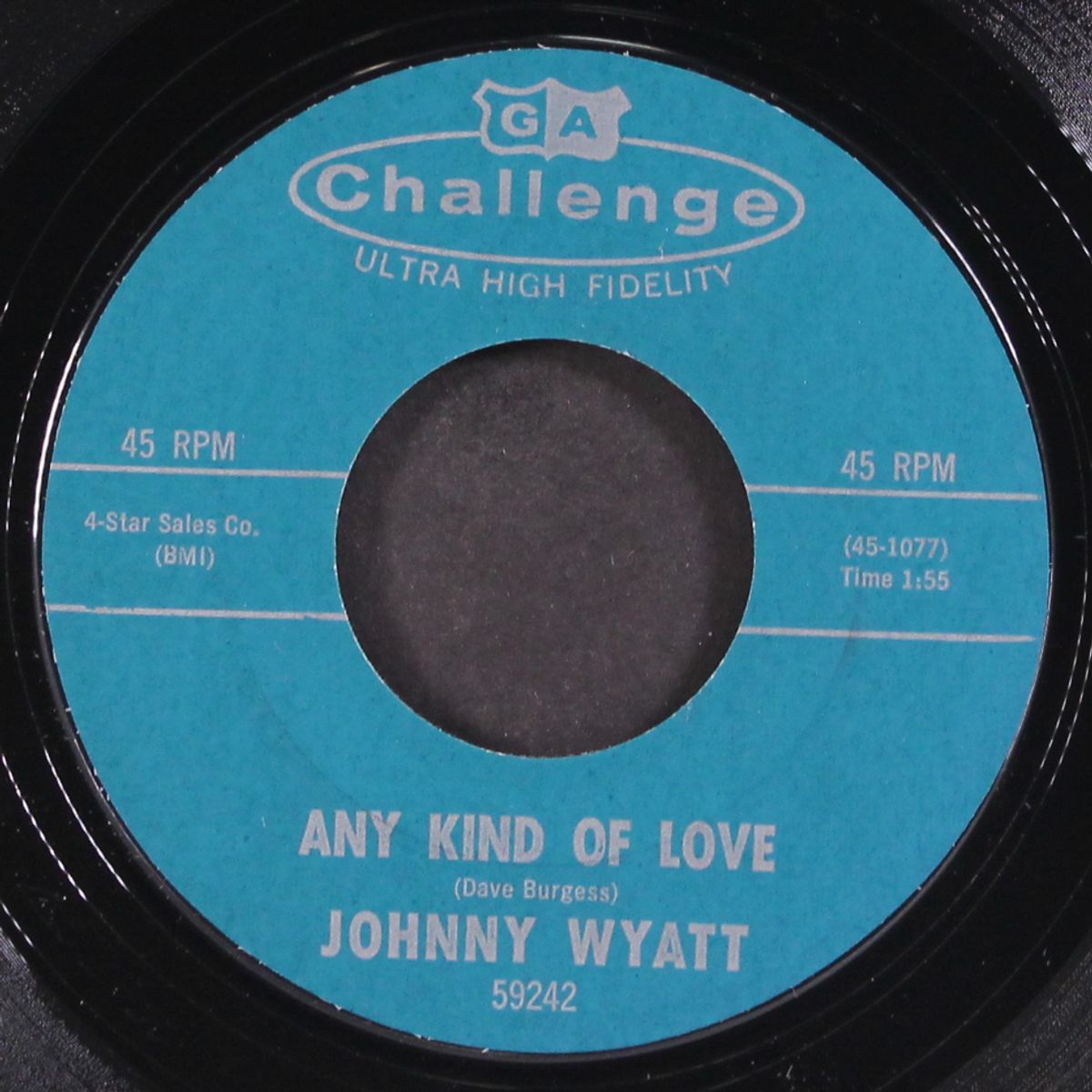 hang up the phone / any kind of love by JOHNNY WYATT