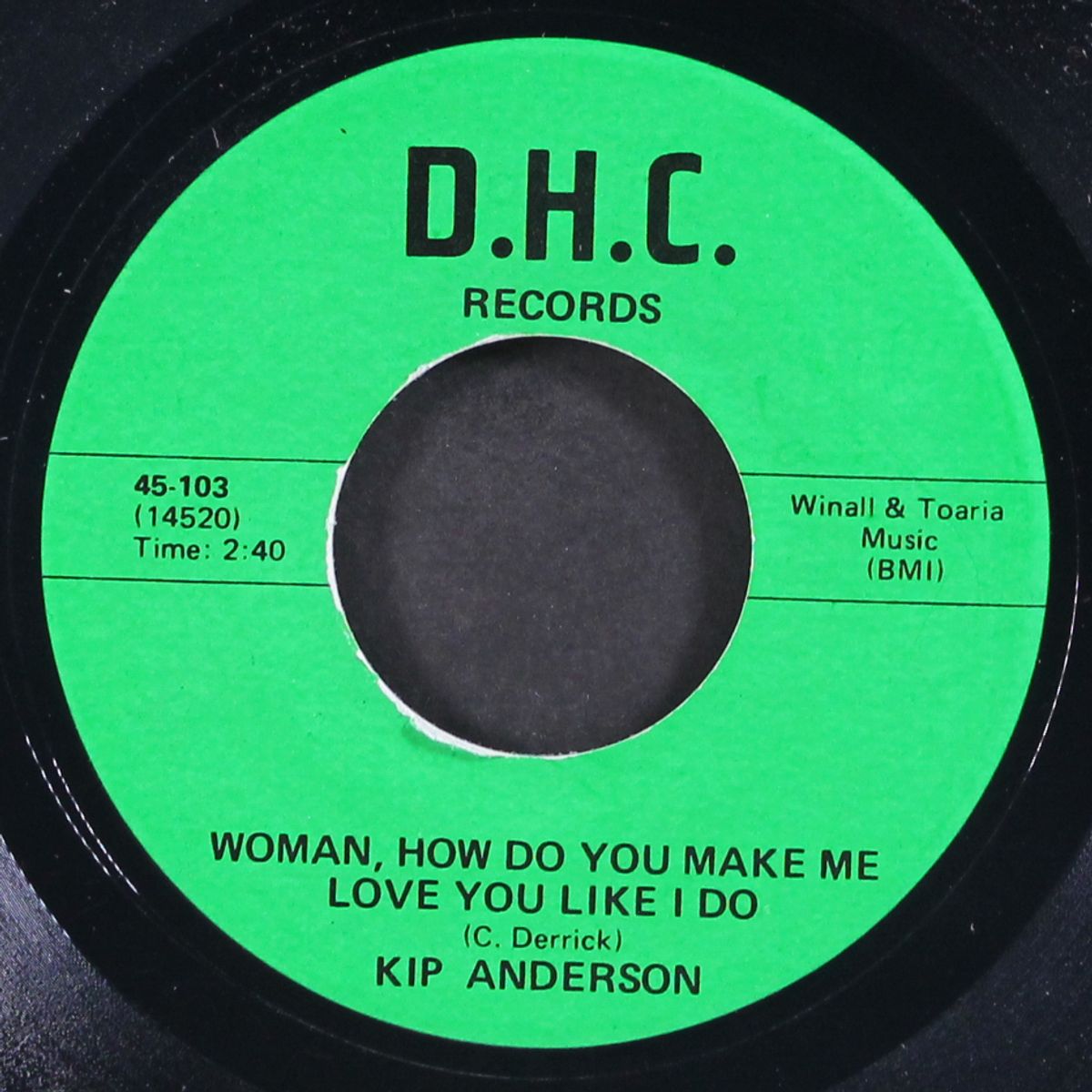 tell her i love her so / woman, how do you make me love you like i do by KIP ANDERSON