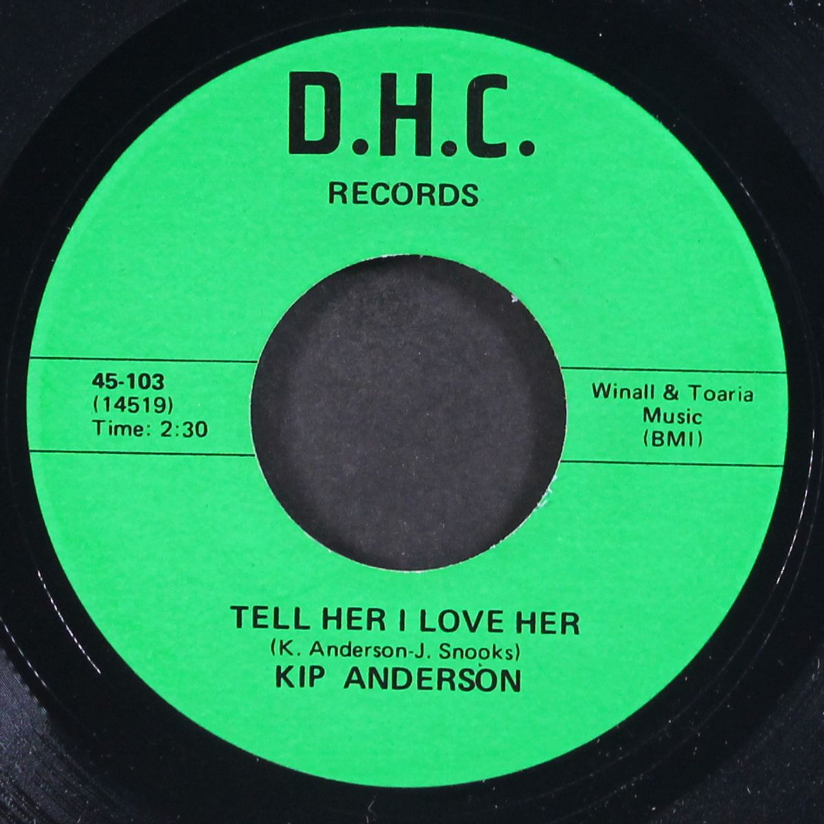 tell her i love her so / woman, how do you make me love you like i do by KIP ANDERSON