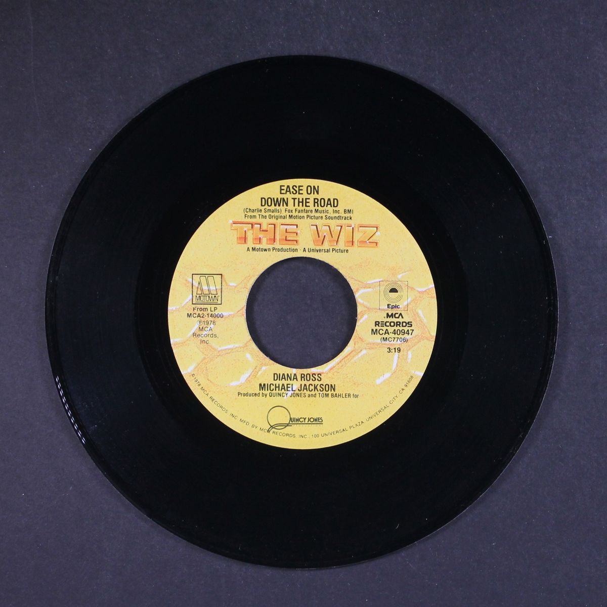 ease on down the road / poppy girls by DIANA ROSS & MICHAEL JACKSON