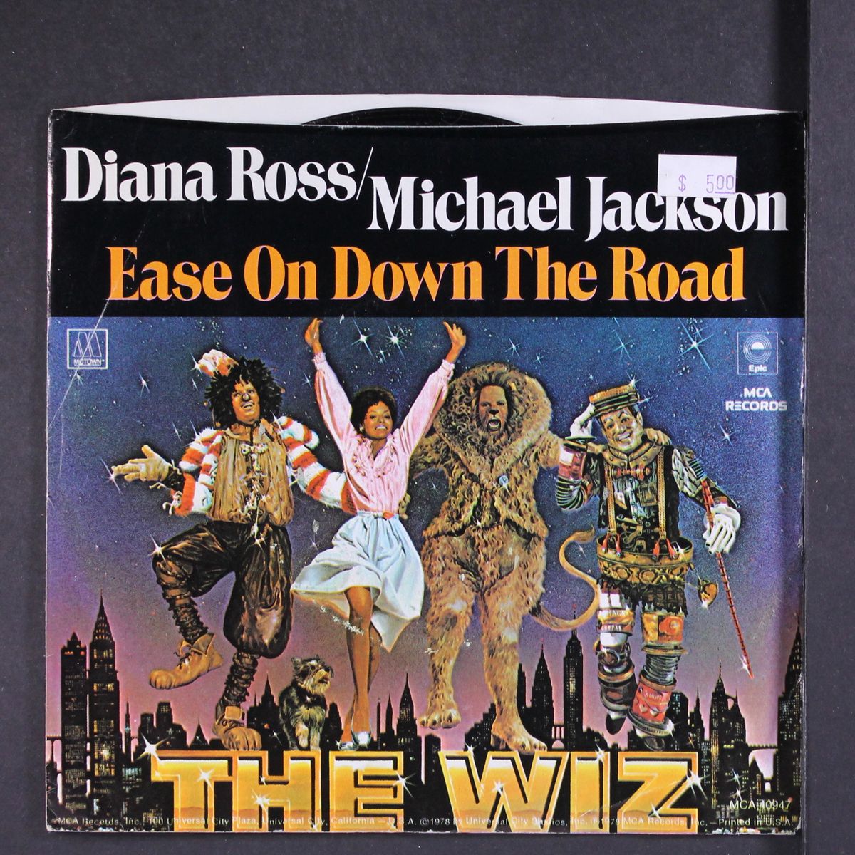 ease on down the road / poppy girls by DIANA ROSS & MICHAEL JACKSON