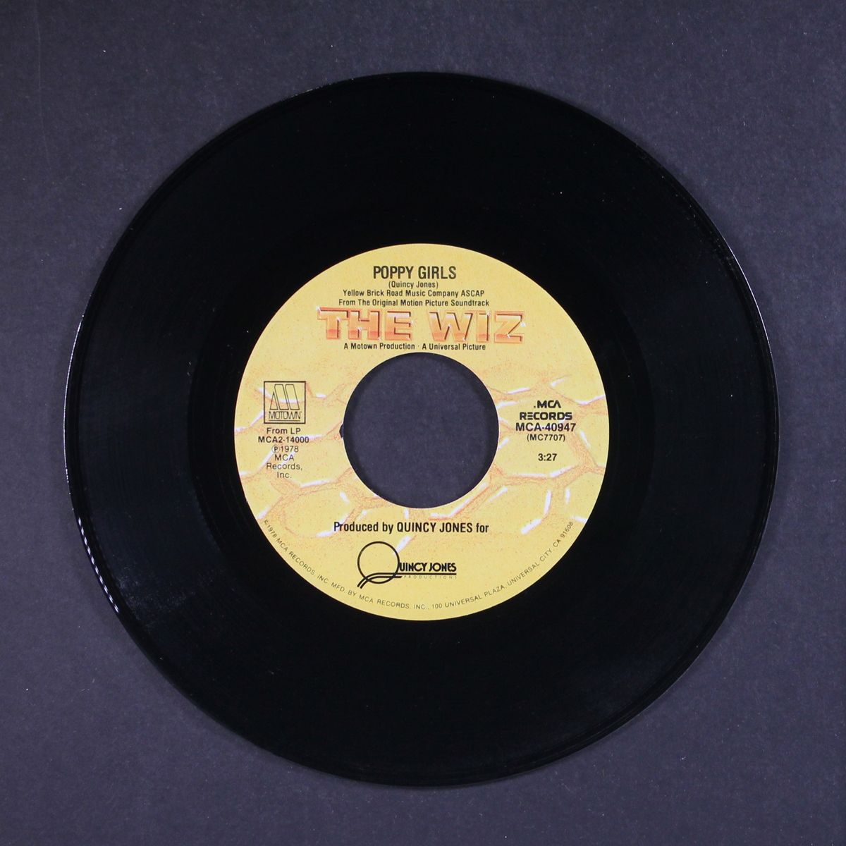 ease on down the road / poppy girls by DIANA ROSS & MICHAEL JACKSON