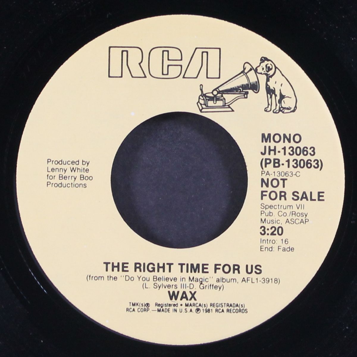the right time for us / mono by WAX