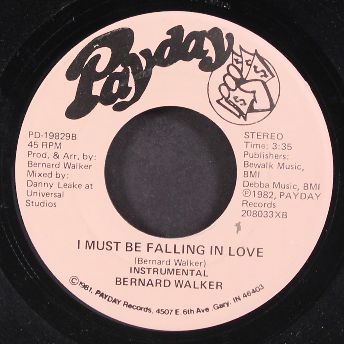 i must be falling in love by BERNARD WALKER