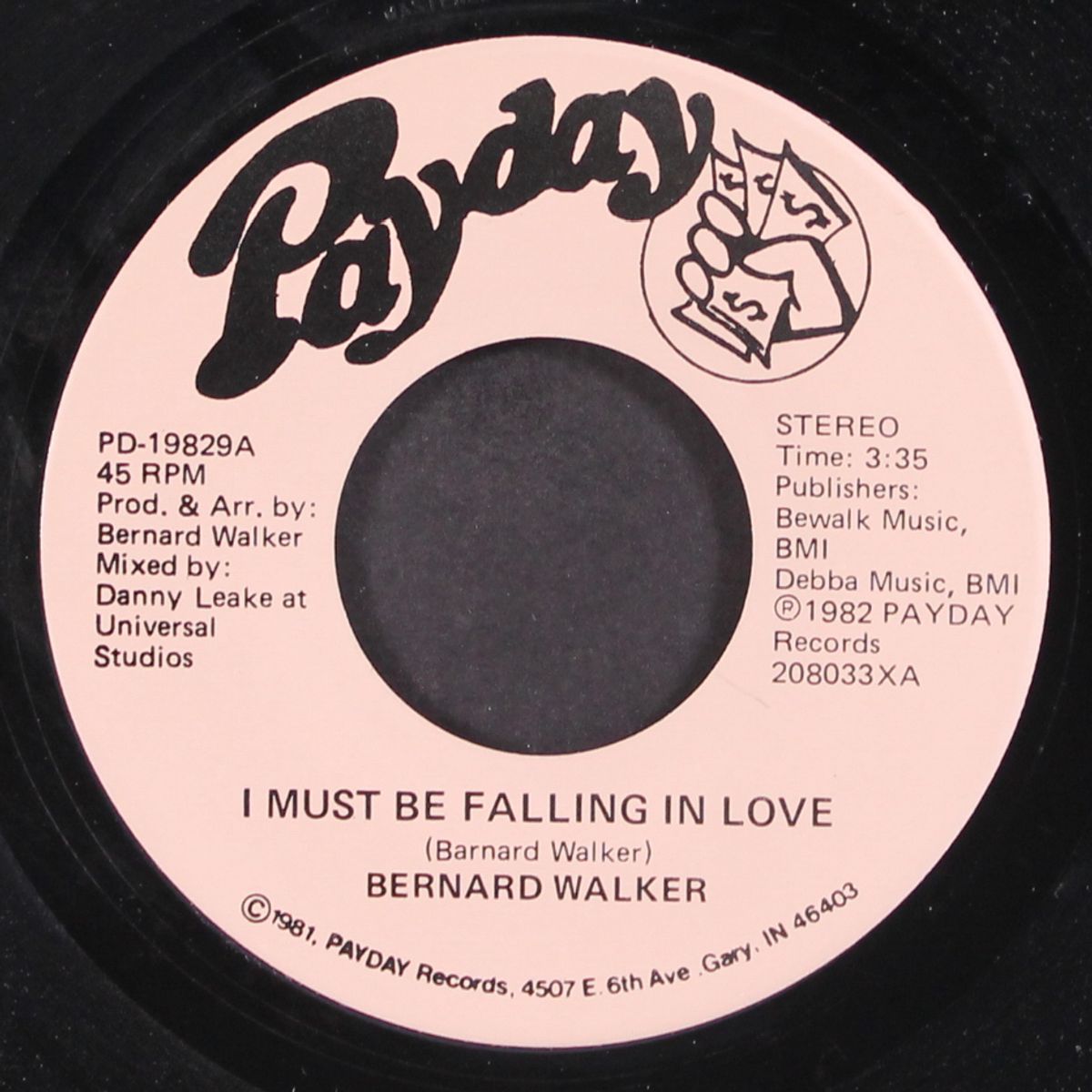 i must be falling in love by BERNARD WALKER