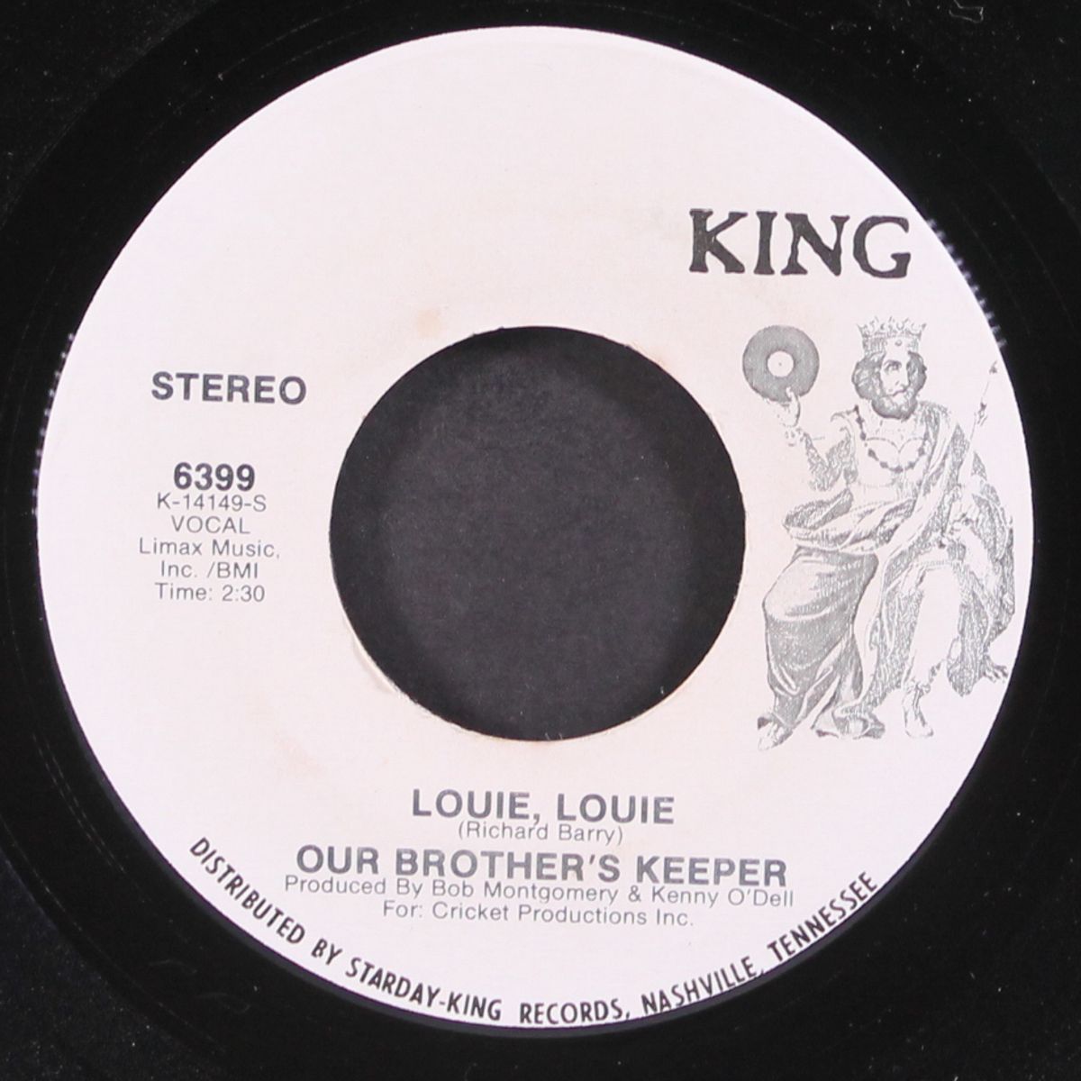 louie, louie / mono by OUR BROTHER'S KEEPER