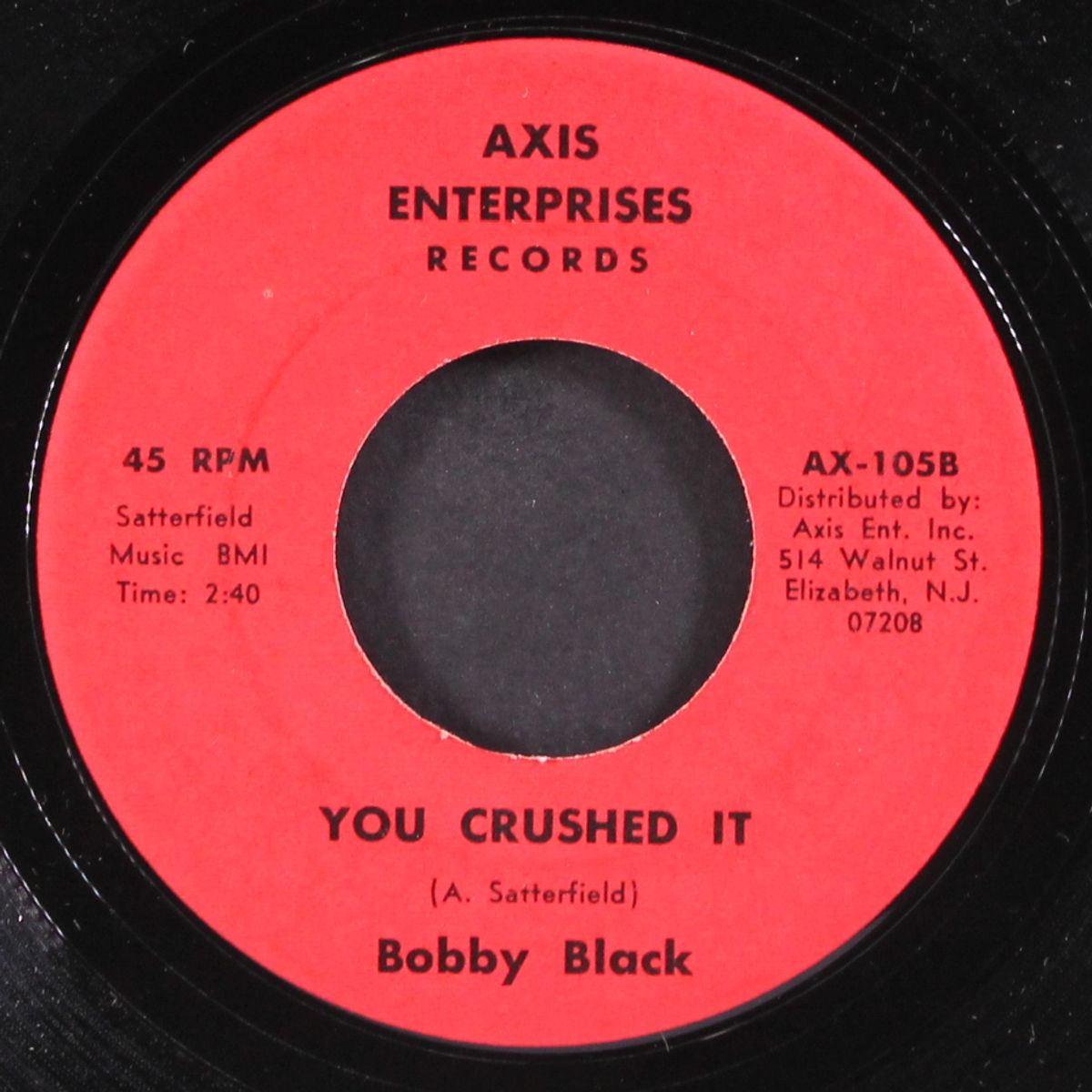 love is treating me bad / you crushed it by BOBBY BLACK