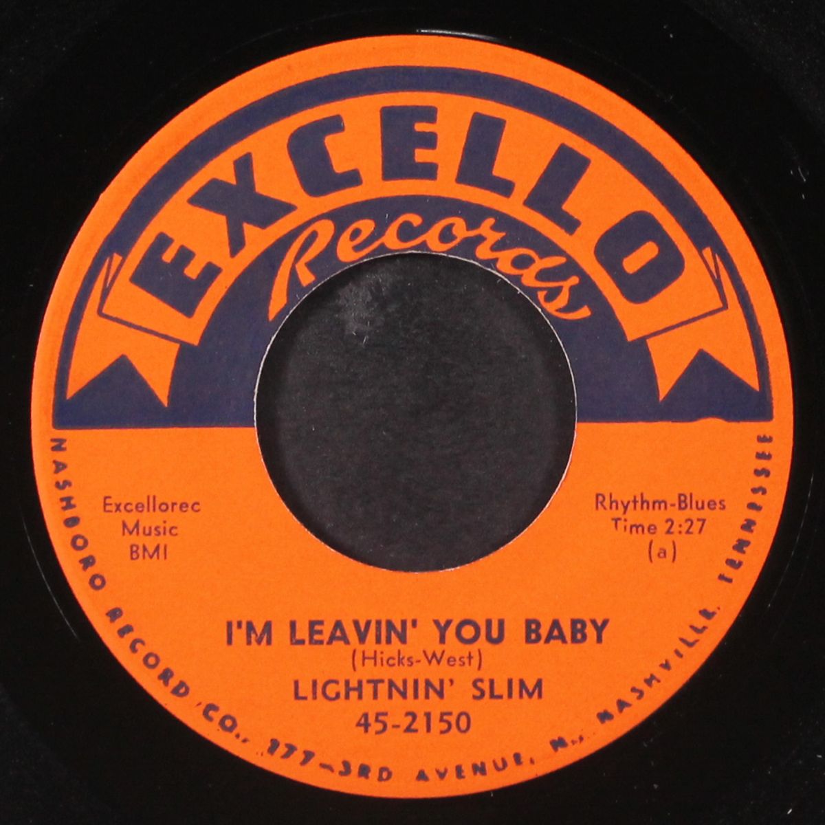i'm leavin' you baby / feelin' awful blue by LIGHTNIN' SLIM