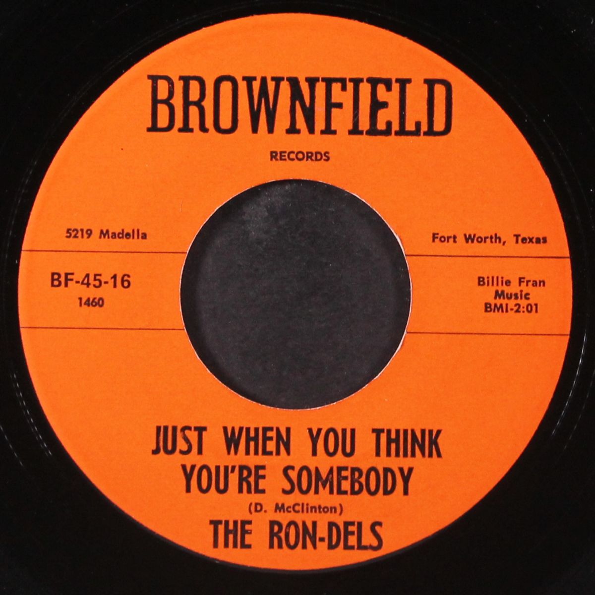 just when you think you're somebody / lover in demand by RON-DELS