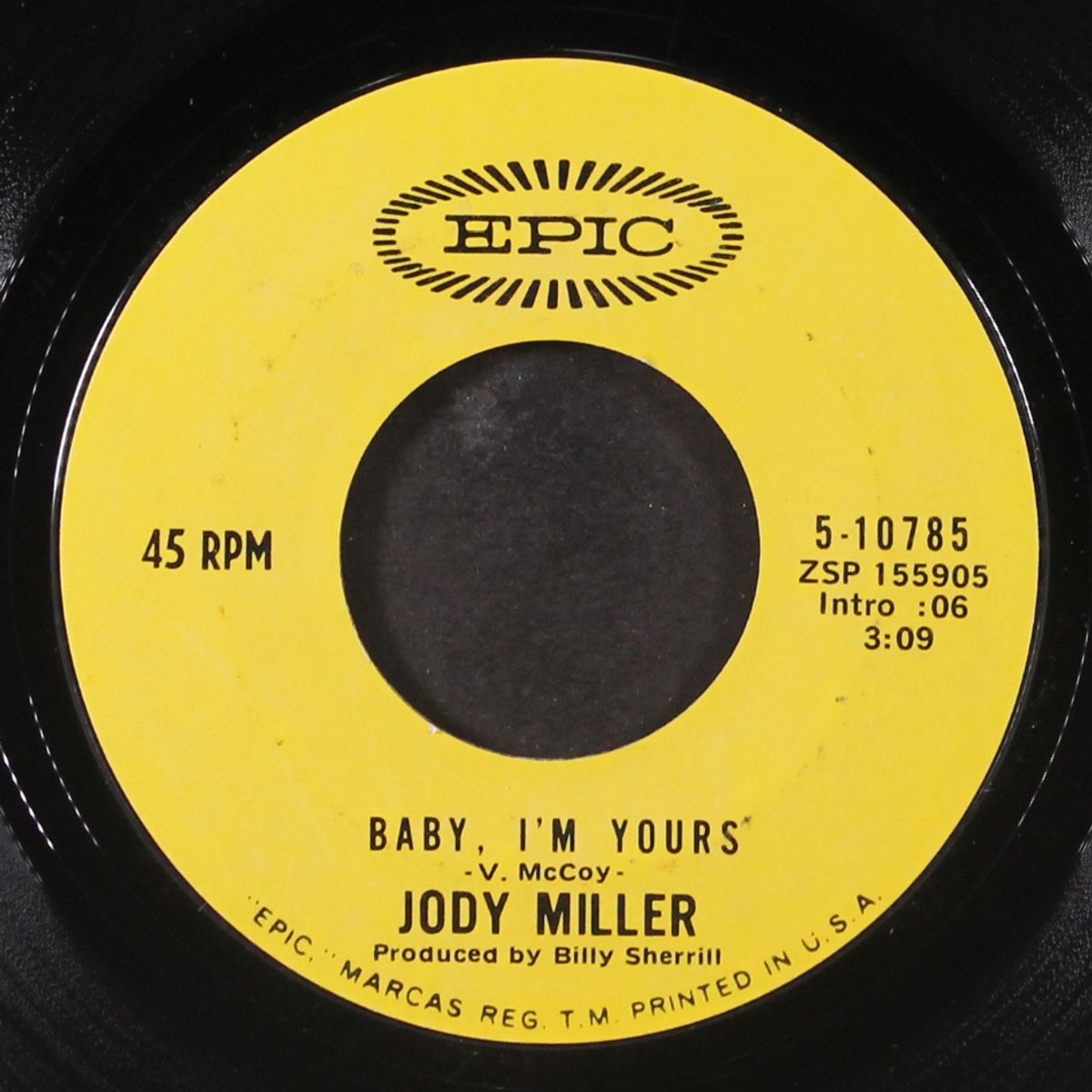 baby, i'm yours by JODY MILLER