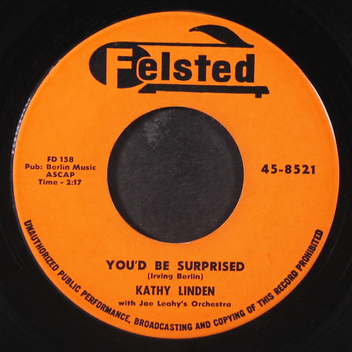 you'd be surprised by KATHY LINDEN
