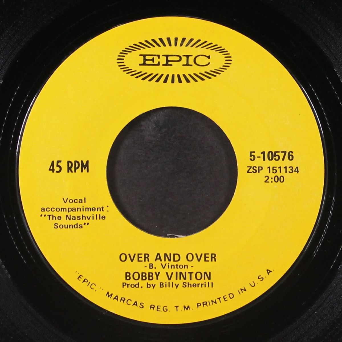 my elusive dreams / over and over by BOBBY VINTON