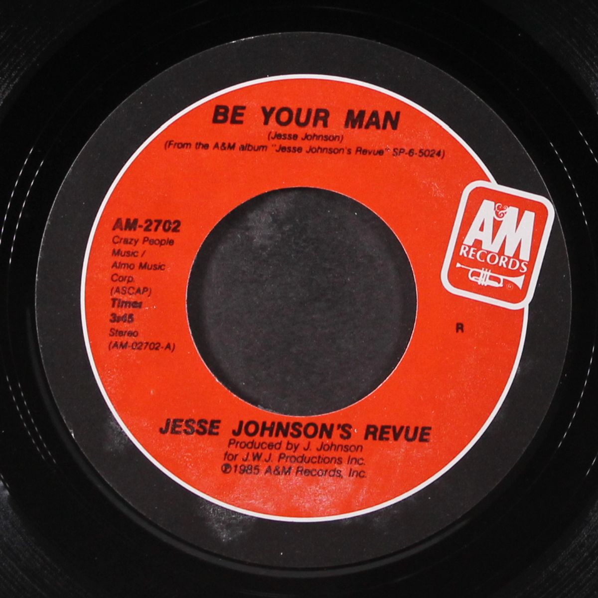be your man / special love by JESSE JOHNSON'S REVUE